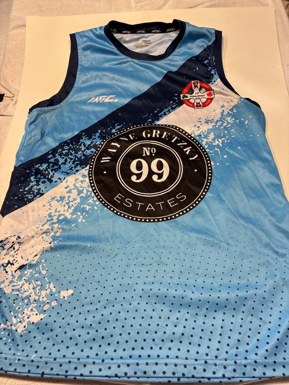 Na Piarsaigh CLG GAA Sleeveless Jersey with Wayne Gretzky No. 99 Estates Brandin